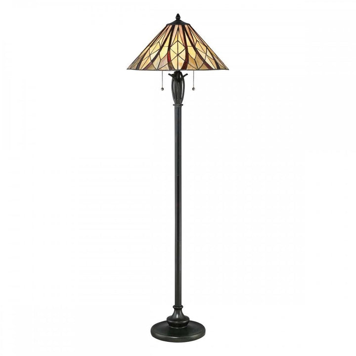 Quoizel QZ-VICTORY-FL 2 Light Victory Floor Lamp Valiant Bronze