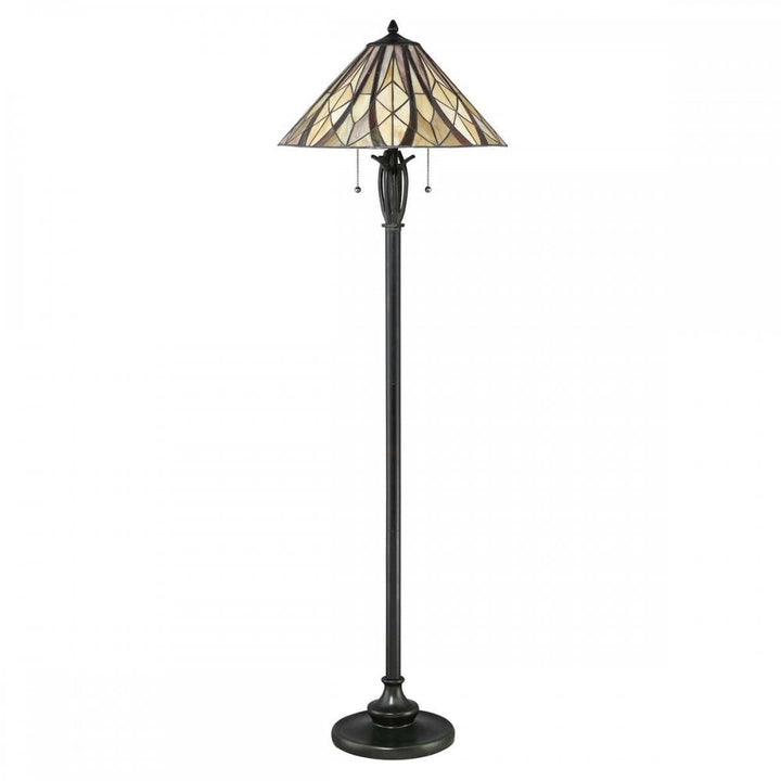 Quoizel QZ-VICTORY-FL 2 Light Victory Floor Lamp Valiant Bronze