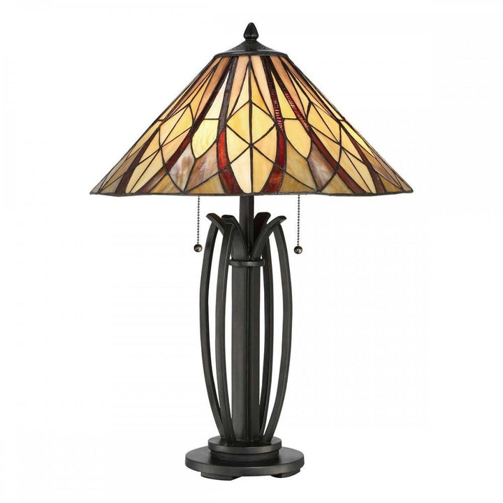 Quoizel QZ-VICTORY-TL 2 Light Victory Table Lamp Valiant Bronze