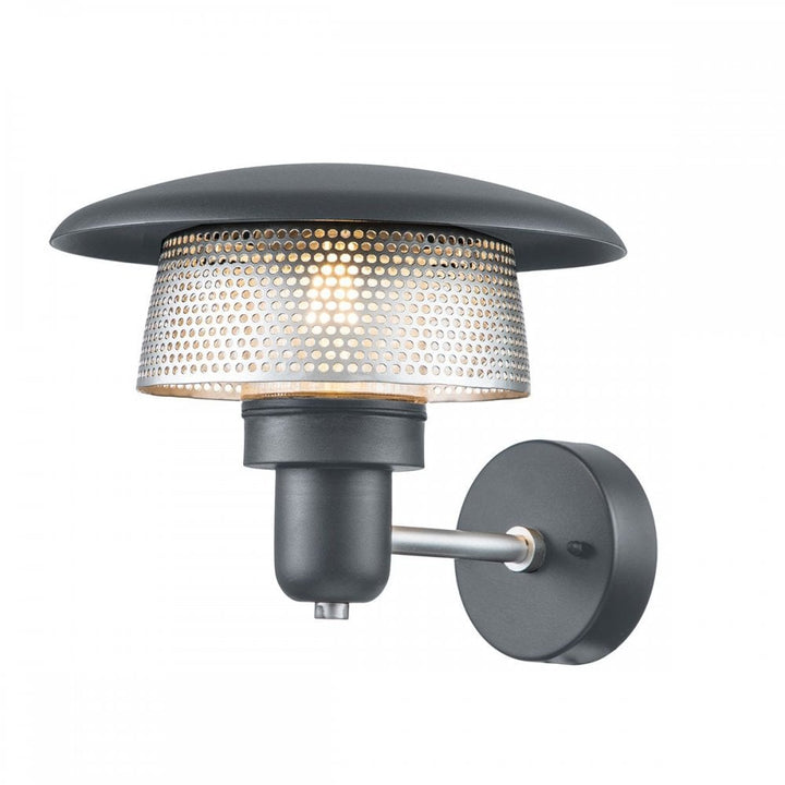 Elstead SATURNE Saturne 1 Light Wall Lantern Grey