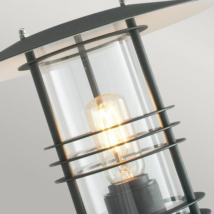 Norlys ST1-BLACK Stockholm 1 Light Wall Lantern - Black