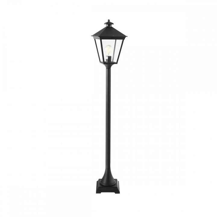 Norlys T4-BLACK Turin 1 Light Pillar - Black