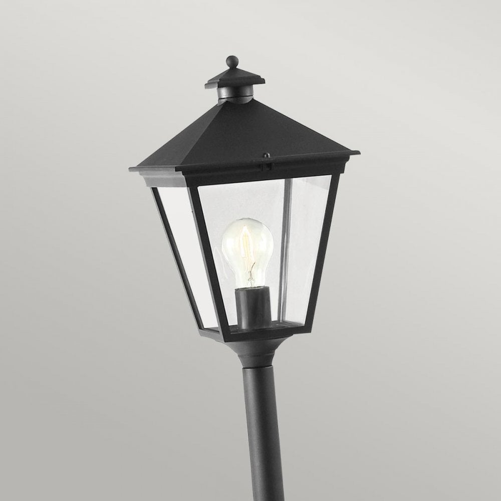 Norlys T4-BLACK Turin 1 Light Pillar - Black