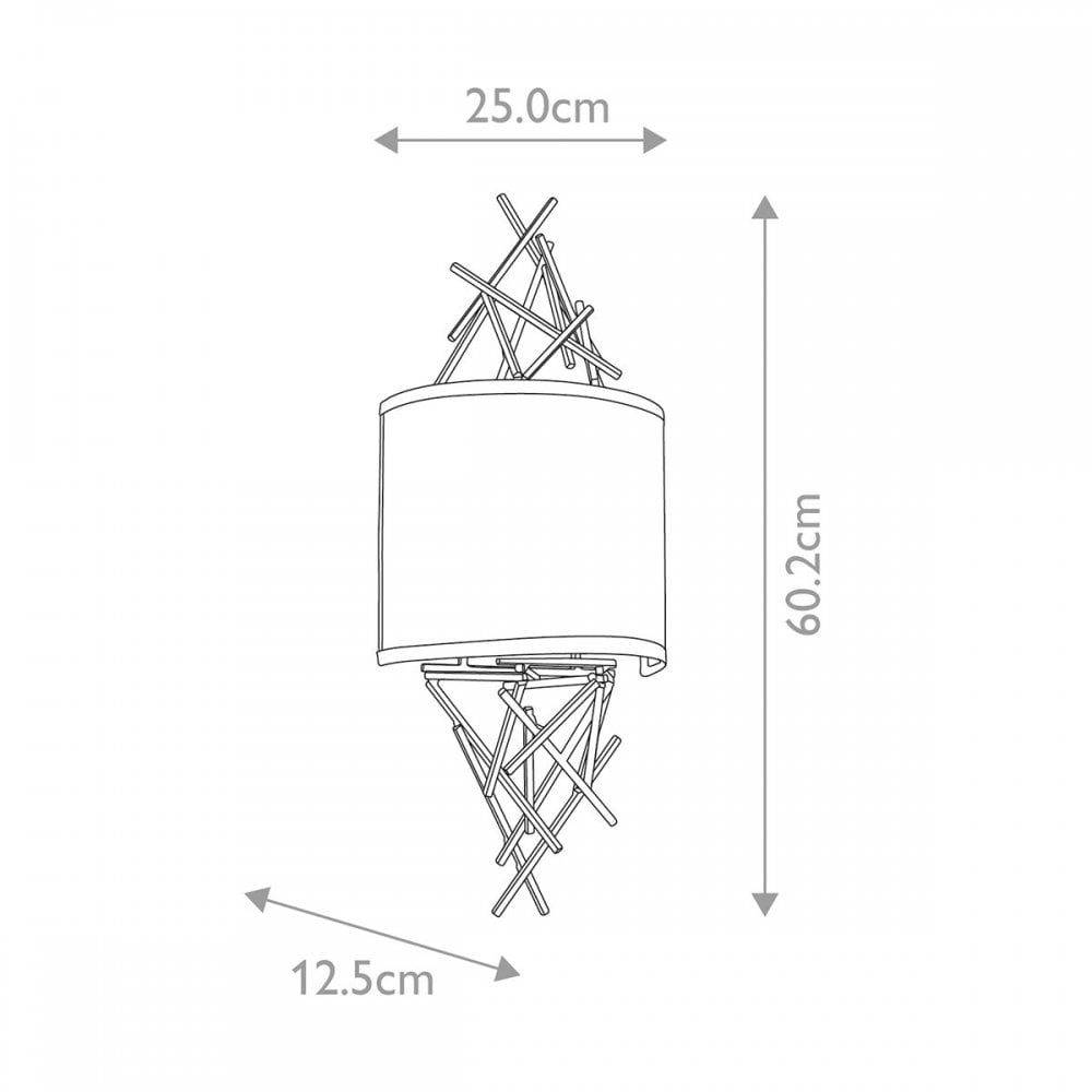 Elstead TAIKO2 Taiko 2 Light Wall Light Olde Bronze
