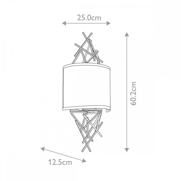 Elstead TAIKO2 Taiko 2 Light Wall Light Olde Bronze