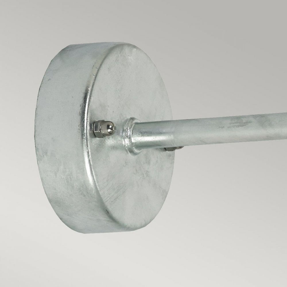 Norlys VANSBRO-GAL Vansbro 1 Light Wall Lantern Galvanised