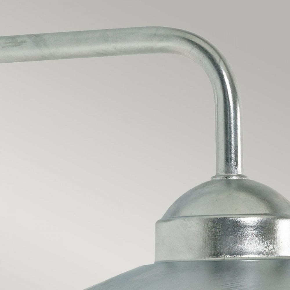 Norlys VANSBRO-GAL Vansbro 1 Light Wall Lantern Galvanised