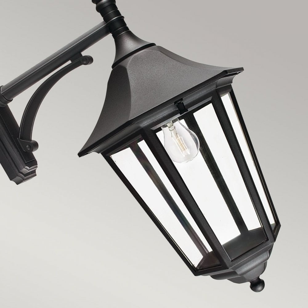 Norlys VG2-BLACK Valencia Grande 1 Light Down Lantern Black