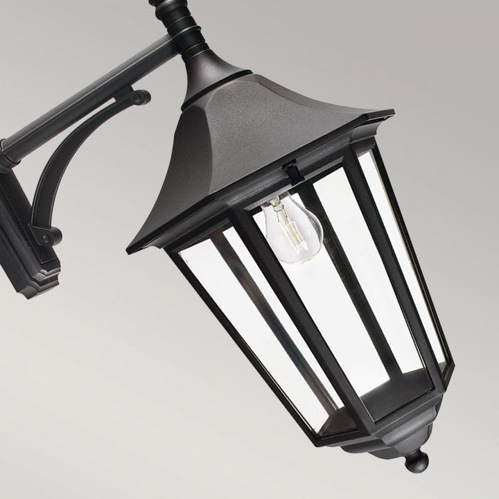 Norlys VG2-BLACK Valencia Grande 1 Light Down Lantern Black