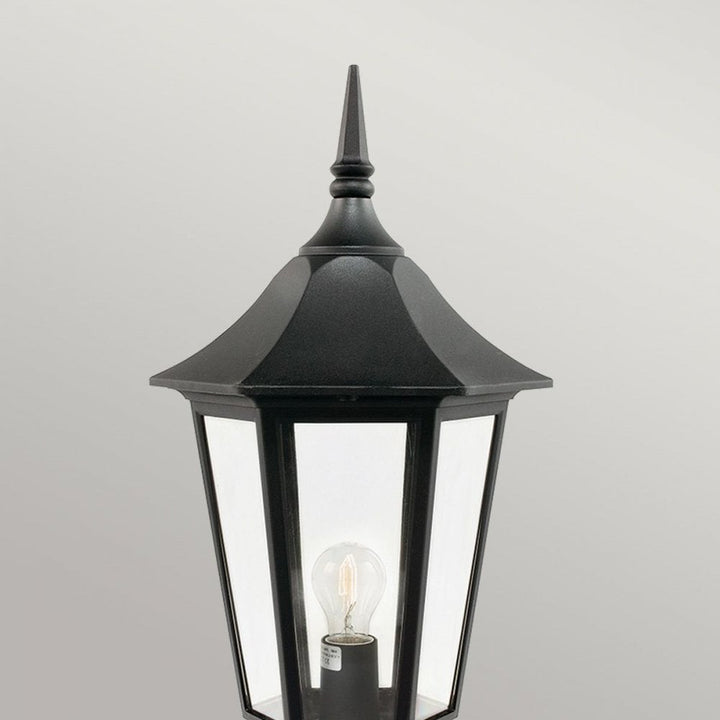 Norlys VG3-BLACK Valencia Grande 1 Light Pedestal Black