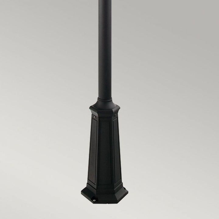 Norlys VG5-BLACK Valencia Grande 1 Light Signal Post Black