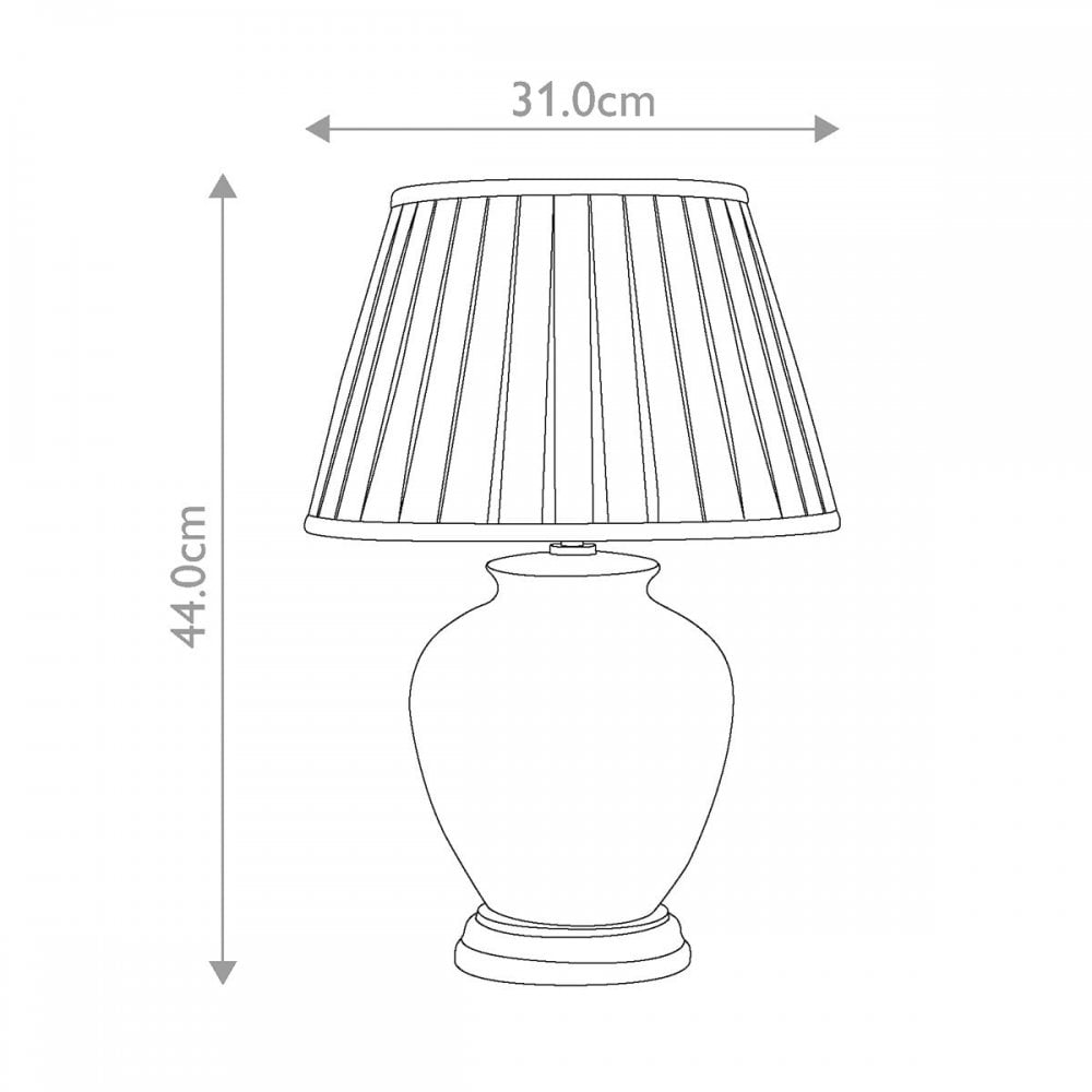 Elstead YELLOWFLOWERS-TL Yellow Flowers 1 Light Table Lamp Yellow and Purple