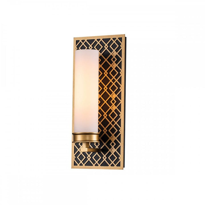 Elstead ZIGGY1-LG Ziggy 1lt Wall light - Lacquered Gold Lacquered Gold