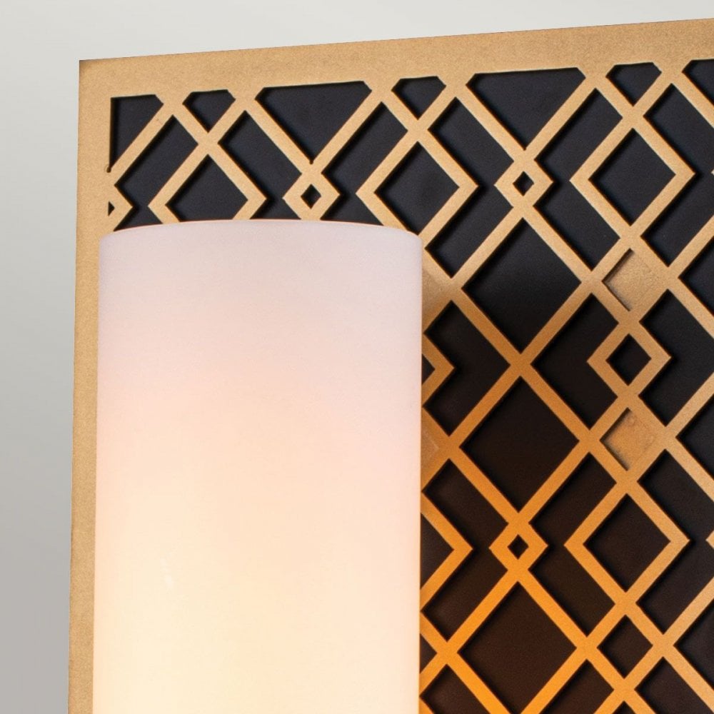 Elstead ZIGGY1-LG Ziggy 1lt Wall light - Lacquered Gold Lacquered Gold