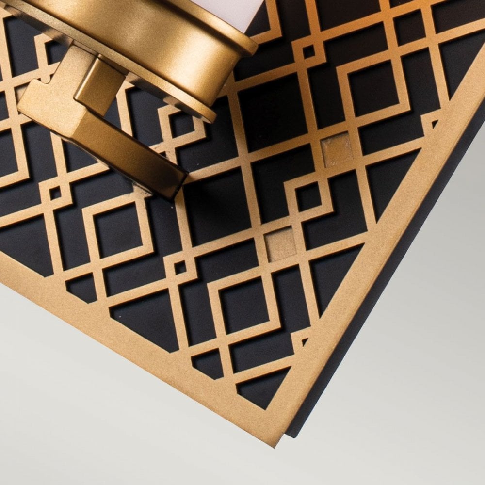 Elstead ZIGGY1-LG Ziggy 1lt Wall light - Lacquered Gold Lacquered Gold