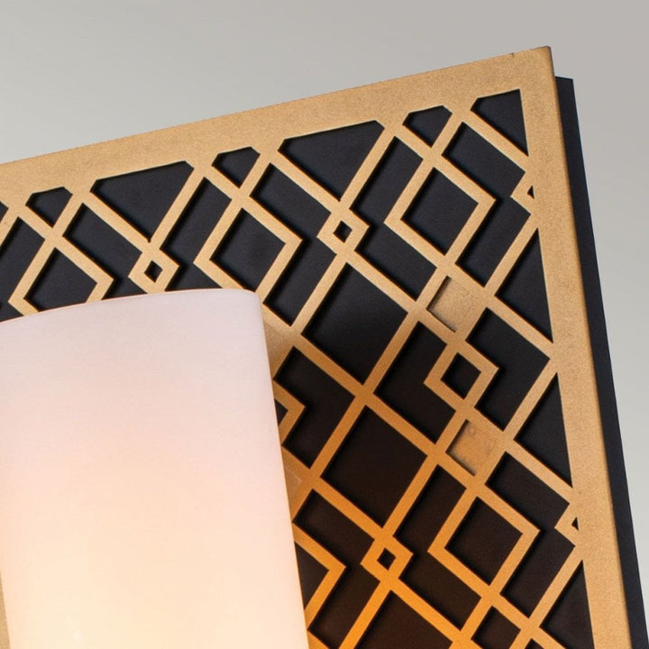 Elstead ZIGGY1-LG Ziggy 1lt Wall light - Lacquered Gold Lacquered Gold