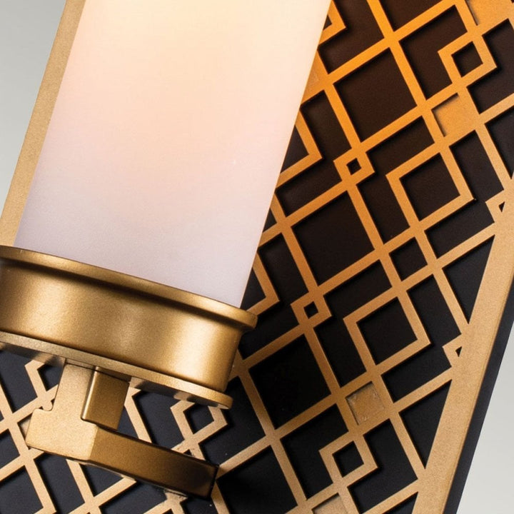 Elstead ZIGGY1-LG Ziggy 1lt Wall light - Lacquered Gold Lacquered Gold