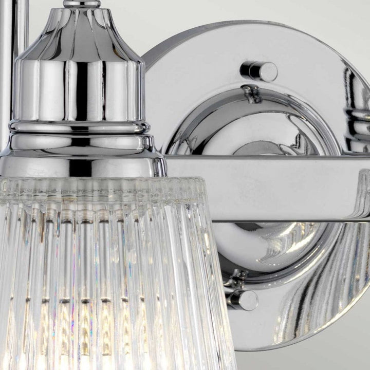 Quintiesse QN-ADDISON2-BATH Addison 2 Light Wall Light Polished Chrome