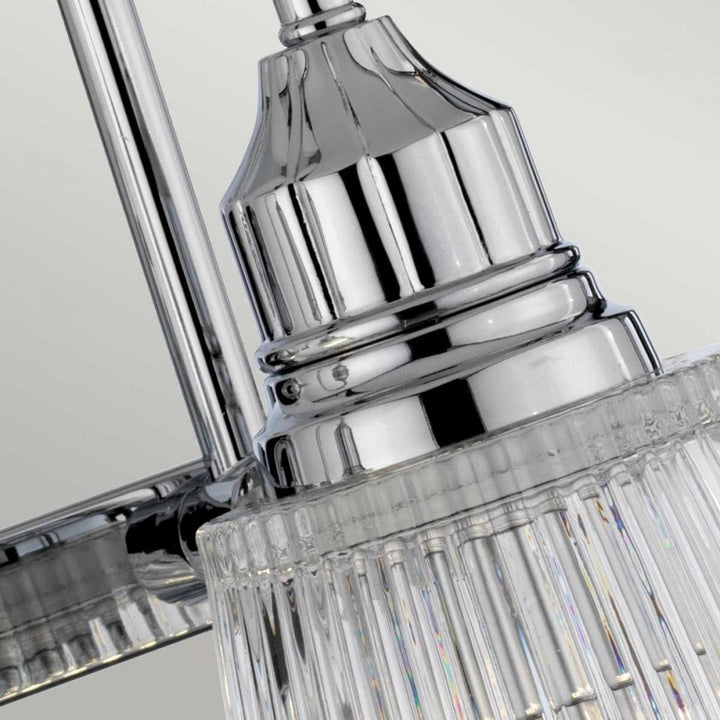 Quintiesse QN-ADDISON2-BATH Addison 2 Light Wall Light Polished Chrome