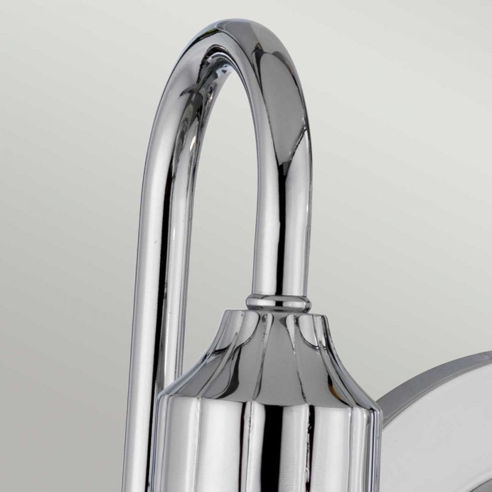 Quintiesse QN-ADDISON2-BATH Addison 2 Light Wall Light Polished Chrome