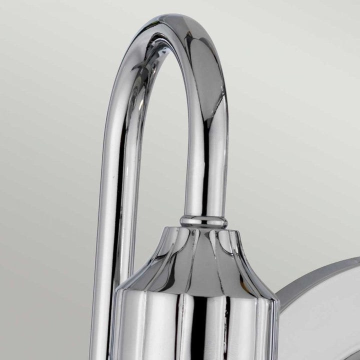 Quintiesse QN-ADDISON2-BATH Addison 2 Light Wall Light Polished Chrome