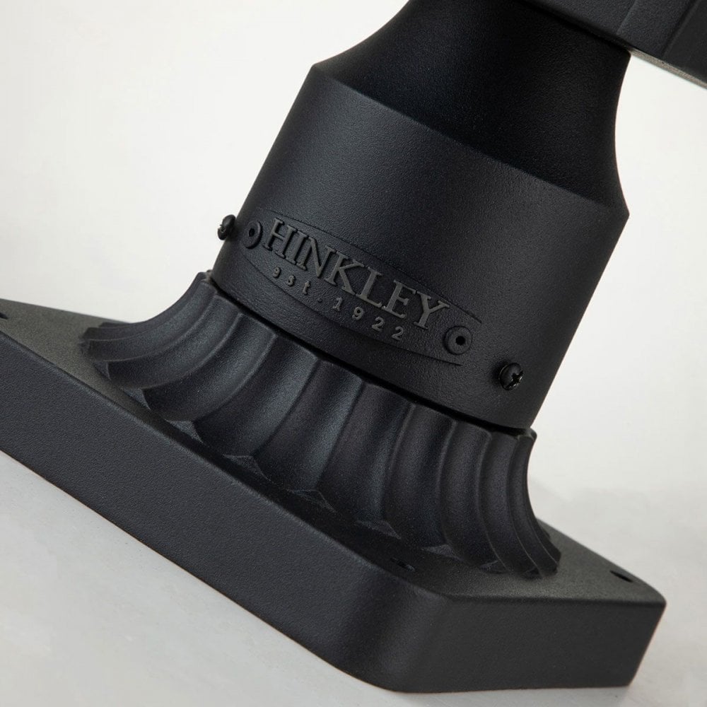 Hinkley QN-ALFORD-PLACE3-M-MB Alford Place 2 Light Pedestal Lantern Museum Black