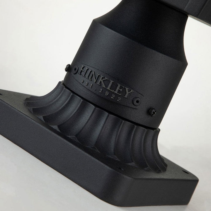 Hinkley QN-ALFORD-PLACE3-M-MB Alford Place 2 Light Pedestal Lantern Museum Black