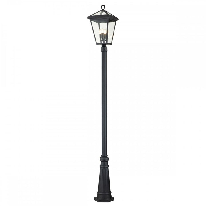 Hinkley QN-ALFORD-PLACE5-L-MB Alford Place 4 Light Lamp Post Museum Black