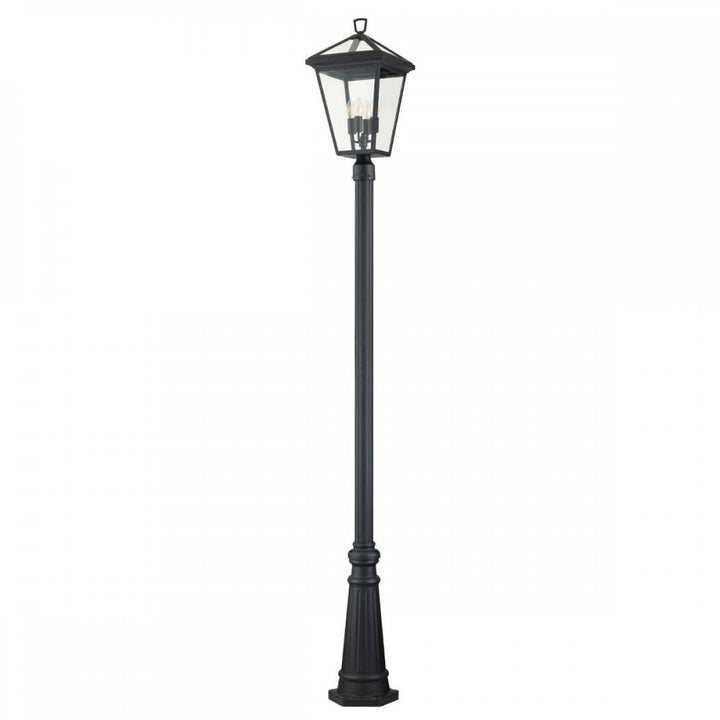 Hinkley QN-ALFORD-PLACE5-L-MB Alford Place 4 Light Lamp Post Museum Black