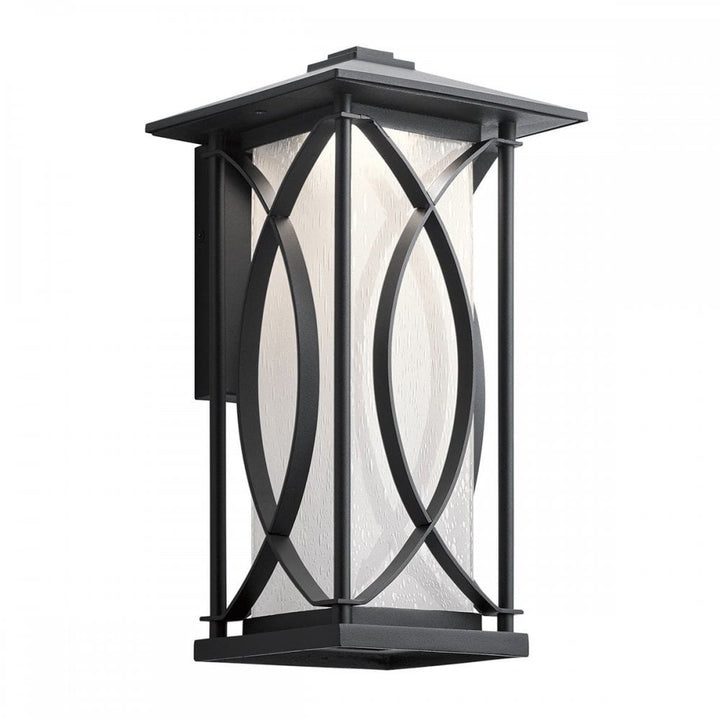 Kichler QN-ASHBERN-M Ashbern 1 Light Medium Wall Lantern Textured Black