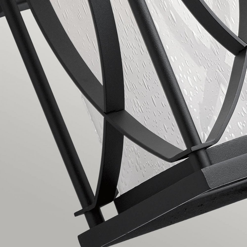 Kichler QN-ASHBERN-M Ashbern 1 Light Medium Wall Lantern Textured Black