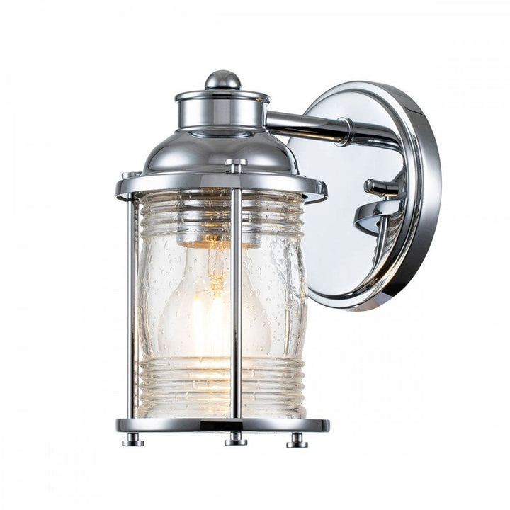 Kichler QN-ASHLANDBAY1-PC-BATH Ashland Bay 1 Light Wall Light - Polished Chrome