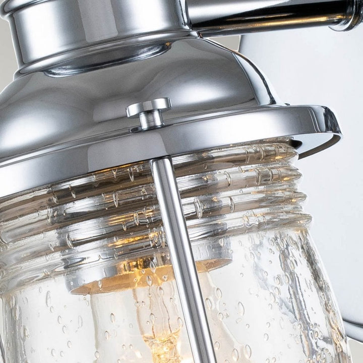 Kichler QN-ASHLANDBAY1-PC-BATH Ashland Bay 1 Light Wall Light - Polished Chrome