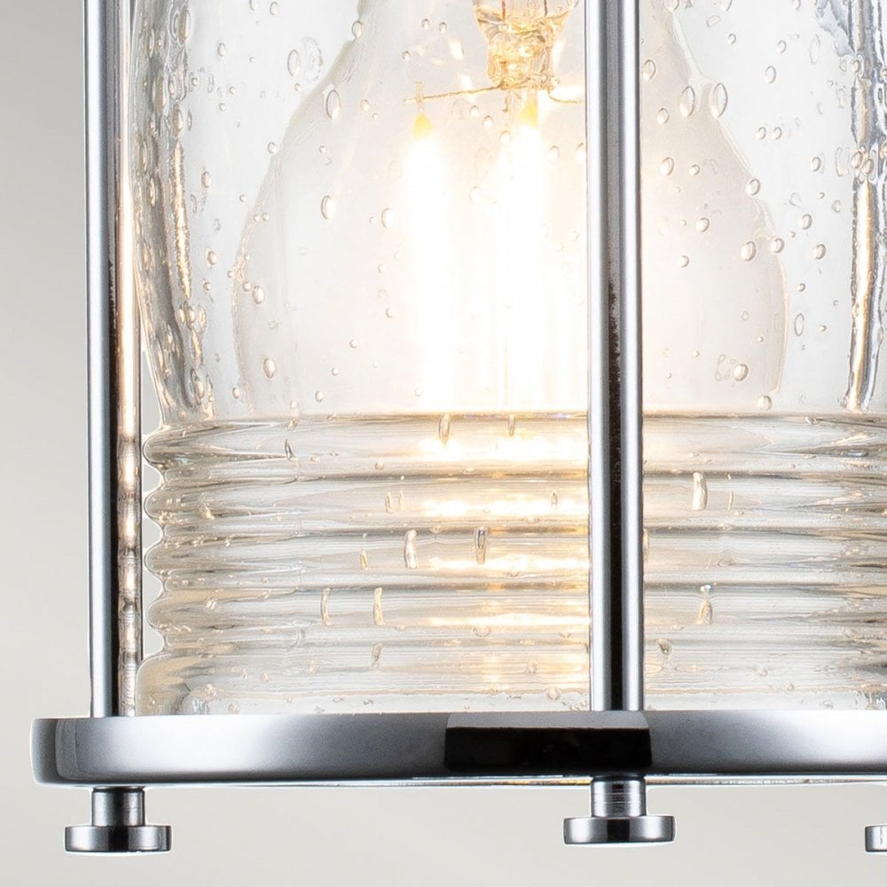 Kichler QN-ASHLANDBAY1-PC-BATH Ashland Bay 1 Light Wall Light - Polished Chrome