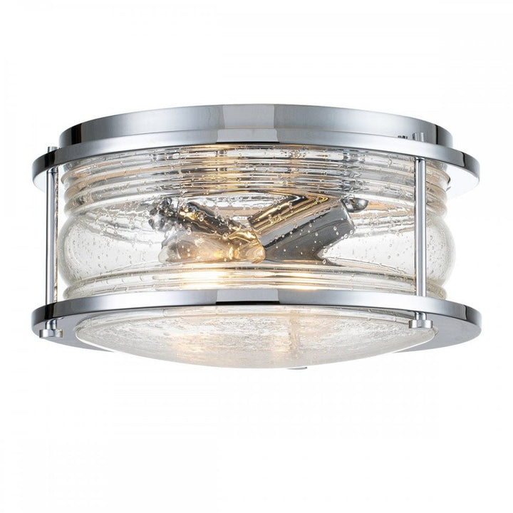 Kichler QN-ASHLANDBAY-F-PC-BATH Ashland Bay 2 Light Flush - Polished Chrome