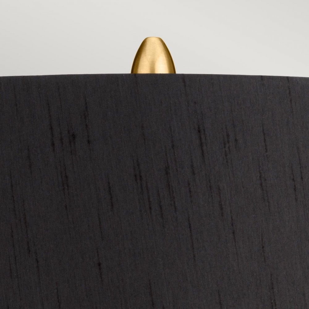 Quintiesse QN-BEXLEY-TL-BKBB Bexley 1 Light Table Lamp - Black &amp; Brushed Brass