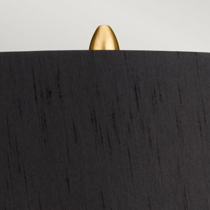 Quintiesse QN-BEXLEY-TL-BKBB Bexley 1 Light Table Lamp - Black &amp; Brushed Brass