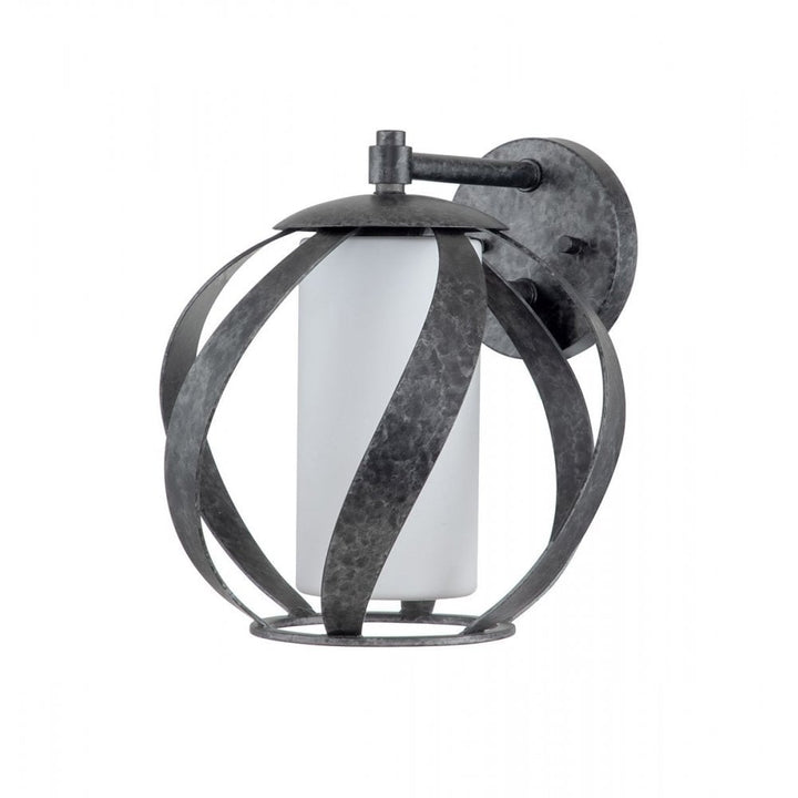 Quoizel QN-BLACKSMITH1-OBK Blacksmith 1 Light Outdoor Wall Light Old Black