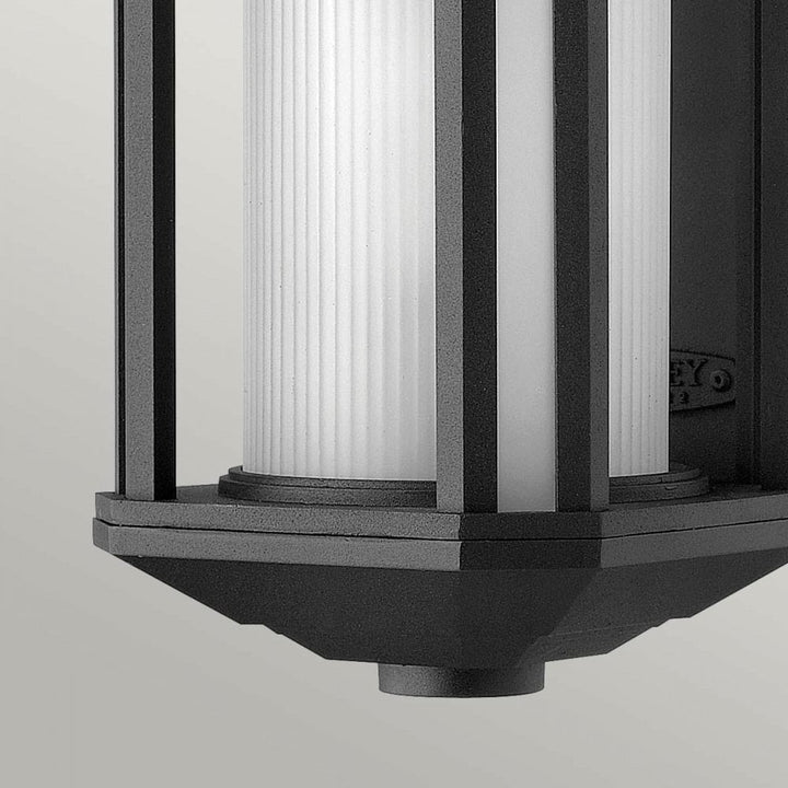 Hinkley QN-CASTELLE-S-BLK Castelle 1 Light Small Wall Lantern - Black
