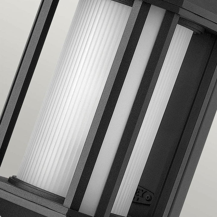Hinkley QN-CASTELLE-S-BLK Castelle 1 Light Small Wall Lantern - Black