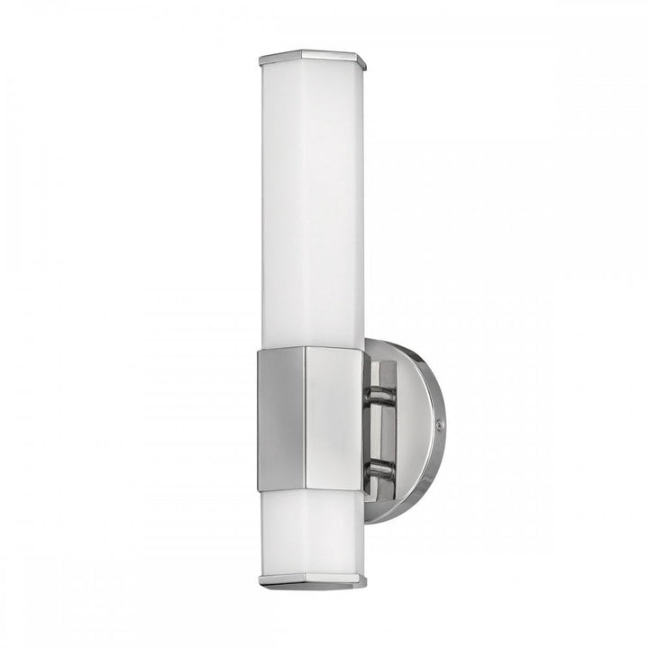 Hinkley QN-FACET-LED1-PC-BATH Facet Single LED Wall Light - Polished Chrome