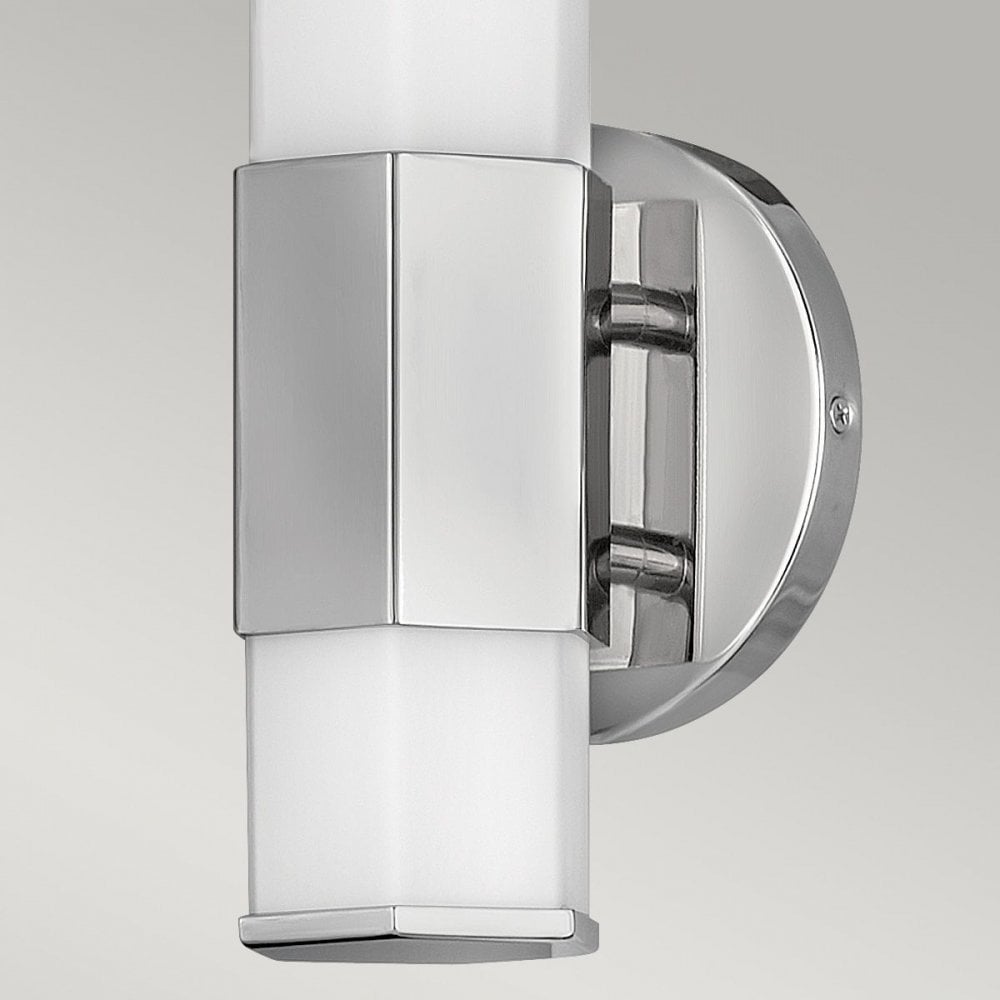 Hinkley QN-FACET-LED1-PC-BATH Facet Single LED Wall Light - Polished Chrome