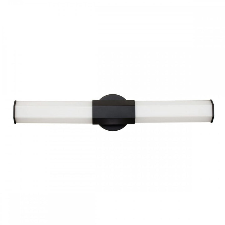 Hinkley QN-FACET-LED2-BK-BATH Facet Dual LED Wall Light Matte Black