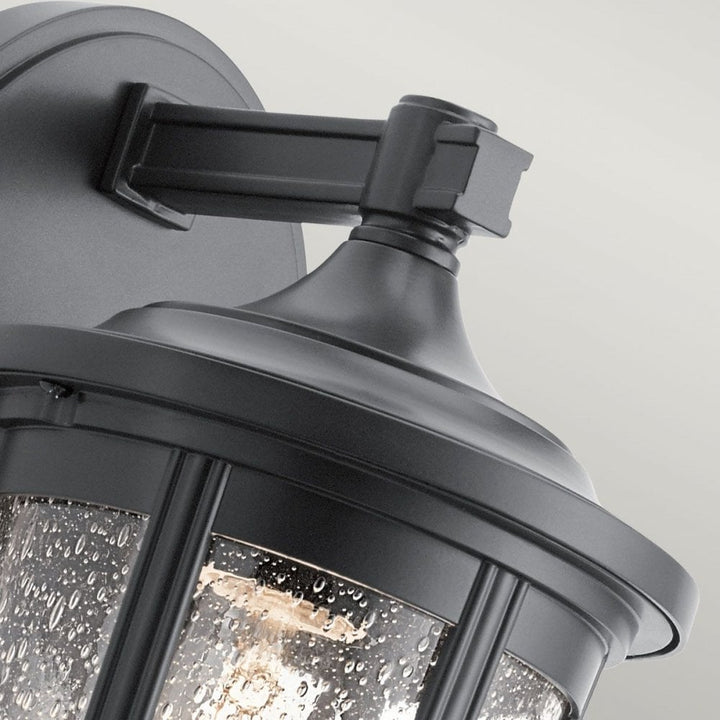 Kichler QN-FAIRFIELD-M-BK Fairfield 1 Light Medium Wall Lantern - Black