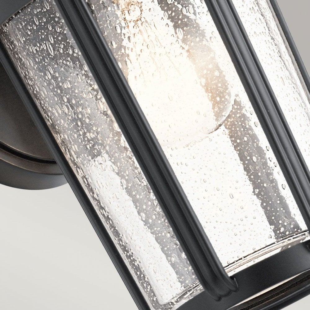 Kichler QN-FAIRFIELD-M-BK Fairfield 1 Light Medium Wall Lantern - Black
