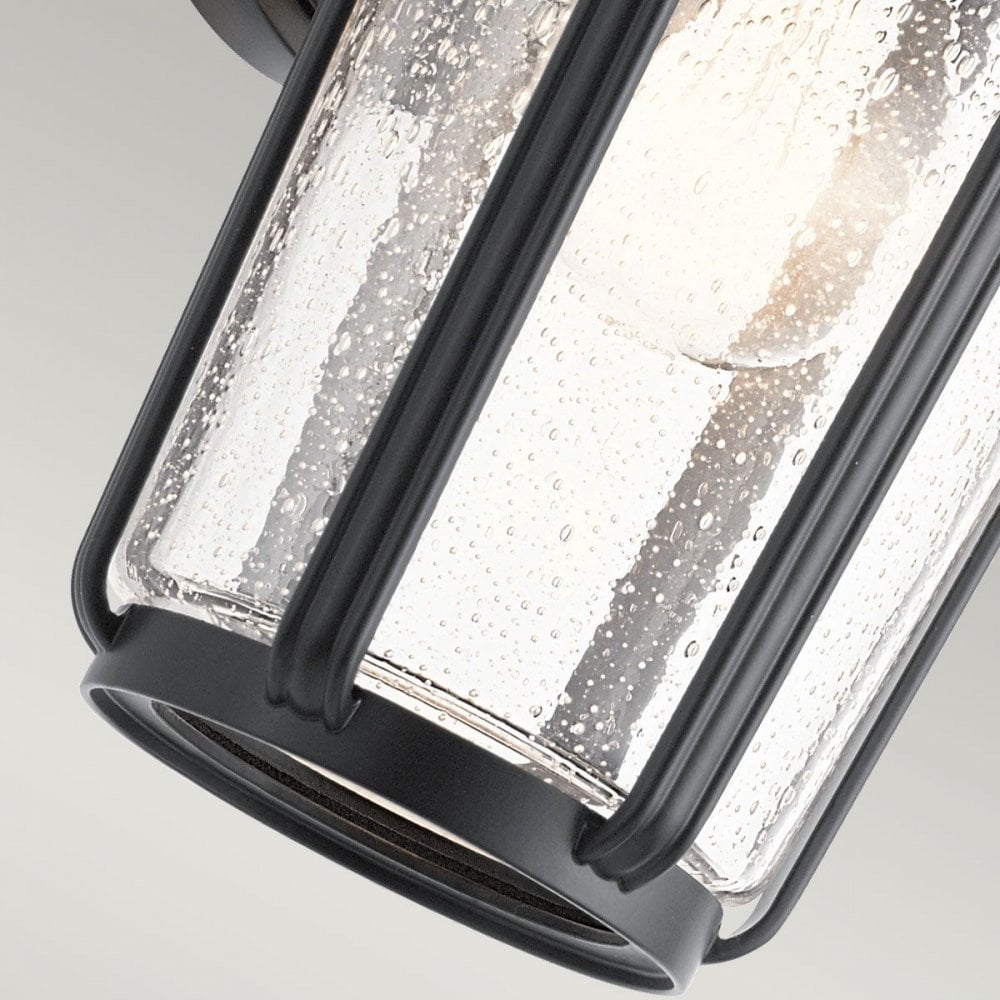 Kichler QN-FAIRFIELD-M-BK Fairfield 1 Light Medium Wall Lantern - Black
