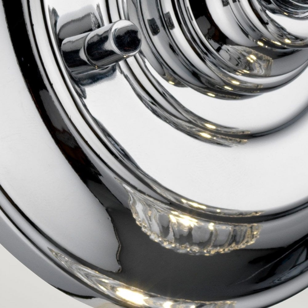 Quintiesse QN-KEYNES1-BATH Keynes 1 Light Wall Light Polished Chrome