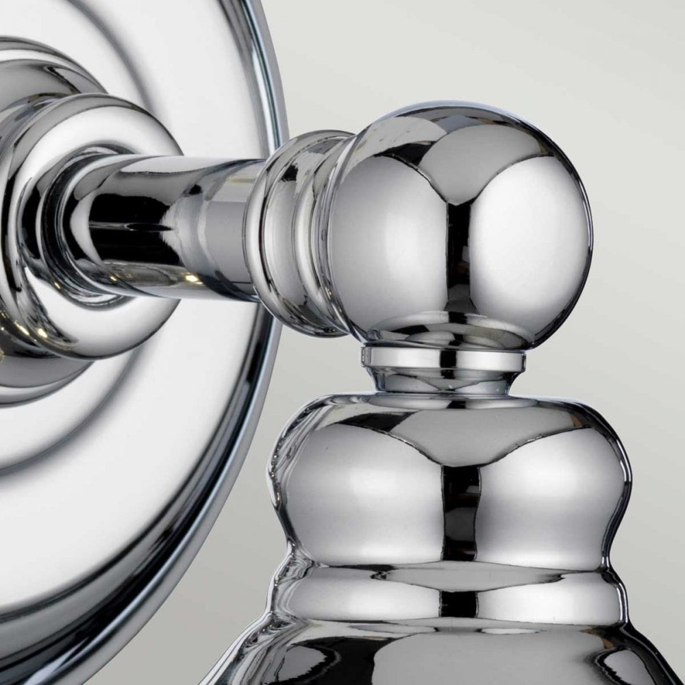 Quintiesse QN-KEYNES1-BATH Keynes 1 Light Wall Light Polished Chrome