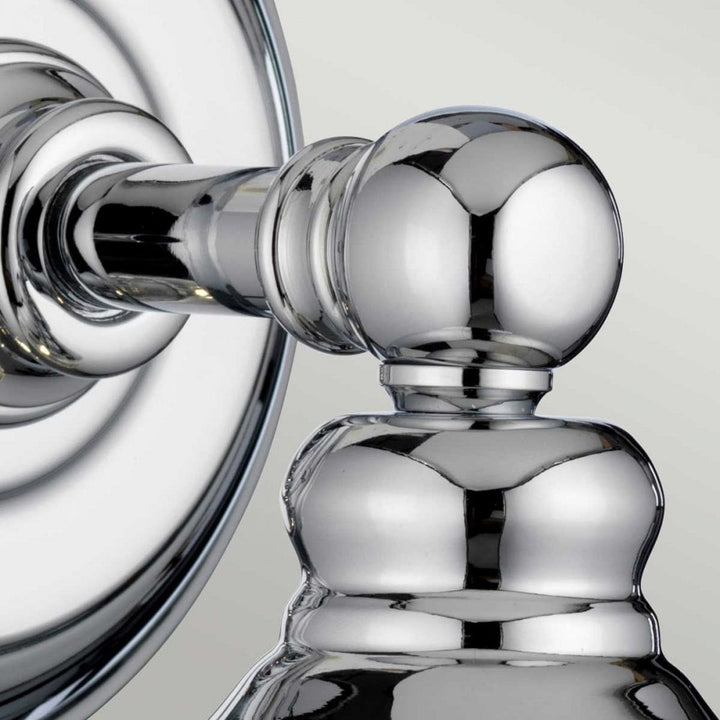 Quintiesse QN-KEYNES1-BATH Keynes 1 Light Wall Light Polished Chrome