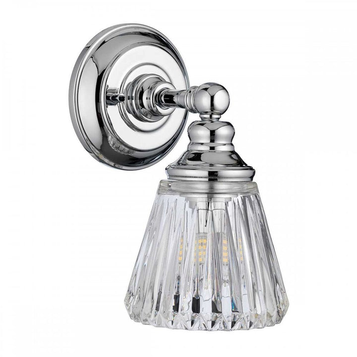 Quintiesse QN-KEYNES1-BATH Keynes 1 Light Wall Light Polished Chrome